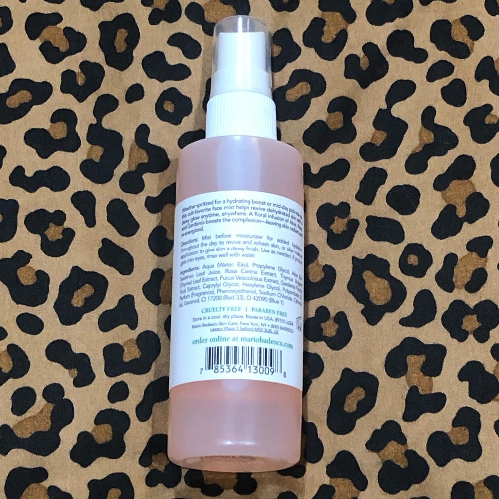 Mario Badescu Facial Spray with Aloe, Herbs and Rosewater *4.0 fl oz/118 ml* - Picture 4 of 8